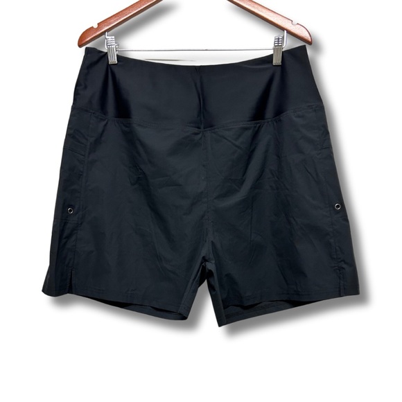 G Gradual Tummy Control UPF 50+ Swim Board Shorts Women’s 3X-Large Black - Picture 1 of 10